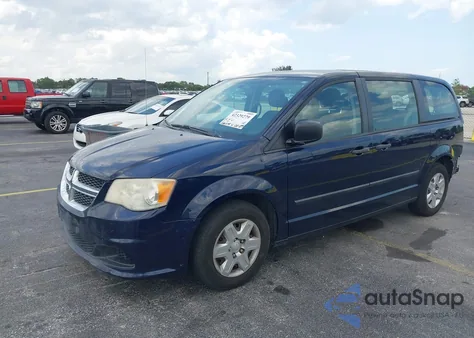 2013 Dodge Grand Caravan American Value Pkg z USA, uszkodzony, nr VIN 2C4RDGBGXDR587978